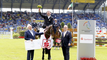 Cian O’Connor shows brilliant form again with Be Gentle in Prize of Sparkasse