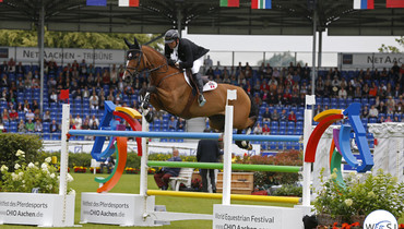 Prize of North Rhine-Westphalia second major victory for Eric Lamaze and Fine Lady