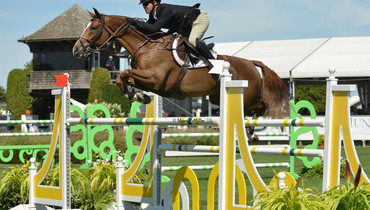 Shane Sweetnam wins $10,000 Great Southwest Equestrian Center Jumper Class at Hampton Classic
