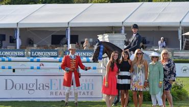 Ward wins $75,000 Douglas Elliman Grand Prix qualifier presented by Longines
