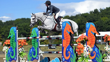 Ali Wolff brings it home in the $34,600 FEI Saugerties Jumper Classic