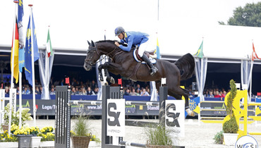The horses and riders for the FEI/WBFSH World Breeding Jumping Championships for Young Horses