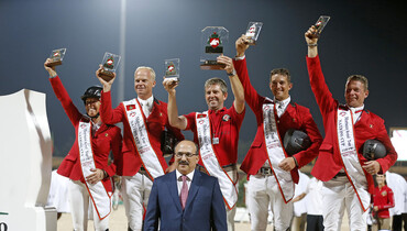 Belgium tops the podium in the CSIO3* Nations Cup in Rabat