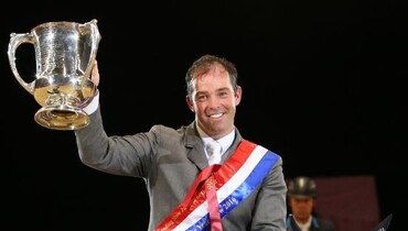 Cian O'Connor wins Leading Showjumper of the Year Grand Prix at HOYS