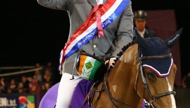 Cian O'Connor wins Leading Showjumper of the Year Grand Prix at HOYS