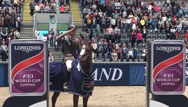 Alberto Zorzi wins the first leg of the 2016/2017 Longines FEI World Cup Western European League