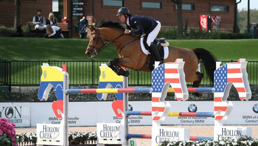 Hardin Towell and New York best 1.50m Suncast® Welcome