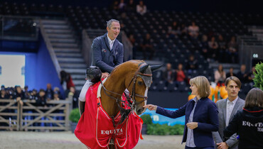 Patrice Delaveau provides a home win in the Prix Region Auvergne-Rhone-Alpes at Equita Lyon