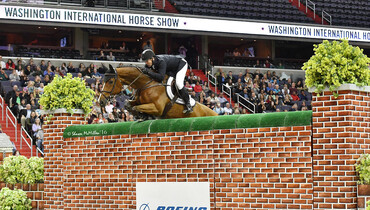 Ward and Vale clear seven feet to tie for victory in $25,000 International Jumper Puissance, presented by The Boeing Company