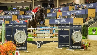 Jenni McAllister and Legis Touch The Sun emerge the winners in the $132,000 Longines FEI World Cup Royal West