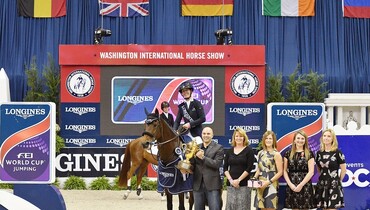 Lauren Hough and Ohlala win $130,000 Longines FEI World Cup of Washington, presented by Events DC