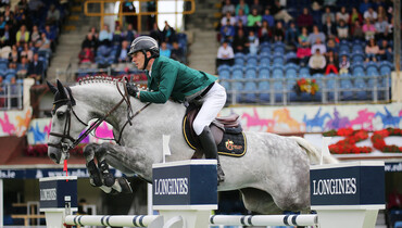 Cameron Hanley; “She will be a horse for the biggest classes!