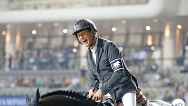 Unforgettable LGCT night in Doha for Rolf-Göran Bengtsson and Casall Ask