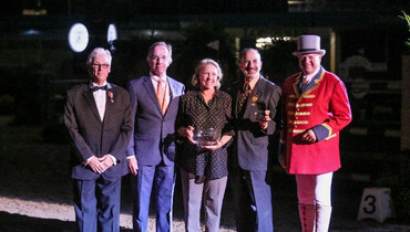 Show Jumping Hall of Fame inducts Katie Prudent in special ceremony at CP National Horse Show