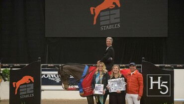 Fabulous finish for Richard Spooner and Cristallo in the FEI Las Vegas Winning Round Classic