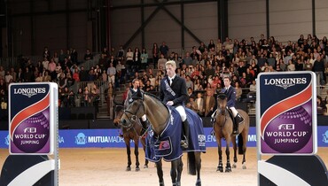 Explosive Comme Il Faut gives Ehning the competitive edge to win Longines FEI World Cup of Madrid