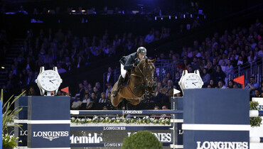 Gregory Wathelet wins the CSI5* Longines Grand Prix of Paris with sights set on 1 million Euro Grand Slam Bonus