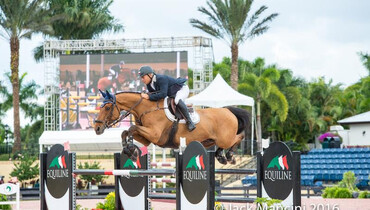 Samuel Parot concludes 2016 Holiday & Horses Competition with win aboard Couscous Van Orti in $25,000 Omega Alpha Grand Prix