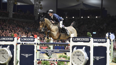 Scott Brash best in Longines FEI World Cup presented by H&M at Olympia