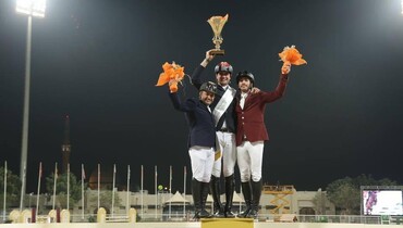 Derin Demirsoy with Christmas win in CSI4* FEI World Cup of Doha