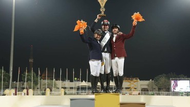 Derin Demirsoy with Christmas win in CSI4* FEI World Cup of Doha