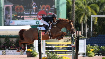 Laura Chapot and Quointreau un Prince top Ruby et Violette WEF Challenge Cup Round 4