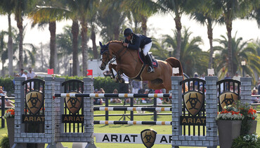 Todd Minikus and Babalou 41 win Ariat® Grand Prix at the 2017 WEF