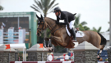 Eric Lamaze and Fine Lady 5 victorious in Ruby et Violette WEF Challenge Cup Round 5