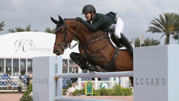 Shane Sweetnam and Chaqui Z take Grand Prix CSIO 4*, presented by Lugano Diamonds, at the 2017 Winter Equestrian Festival