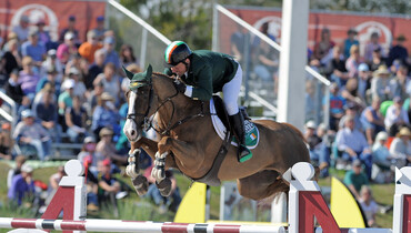 Cian O'Connor's Seringat to Geir Gulliksen