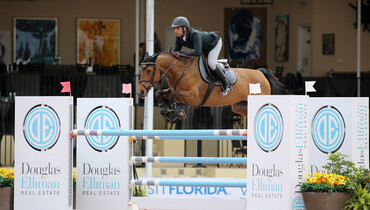 Abdel Said and Hope van Scherpen Donder win Douglas Elliman 1.45m at the WEF