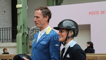 Ahlmann and Andersson are the winning combination of the Les Saut Hermès in Paris