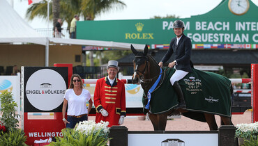 Beat Mändli and Simba win $50,000 Engel & Völkers CSI2* Grand Prix at the Winter Equestrian Festival
