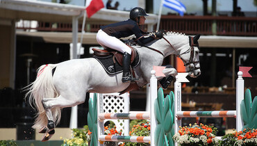 Paris Sellon and Canasta Z capture Douglas Elliman 1.45m CSI4* at the WEF