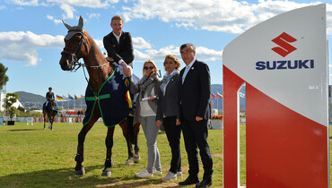 Ruben Romp rounds off Spring MET 3 with a win in  the CSI3* Grand Prix presented by Suzuki
