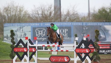 Gianni Govoni wins the CSI3* Grand Prix in Arezzo