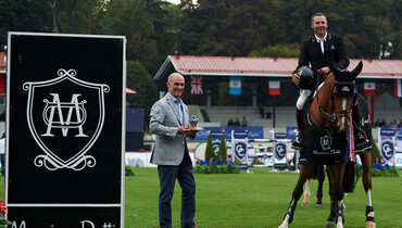 Eric Lamaze and Fine Lady are on fire in the CSI5* Massimo Dutti Trophy in Mexico City