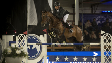 Patrice Delaveau Accenture JumpingClash Challenge Champion in Antwerp