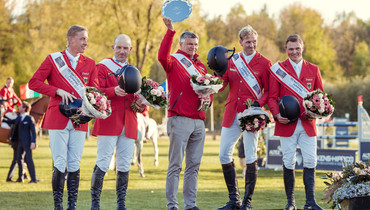 FEI Nations Cup Europe Division 1 standings after first leg in Lummen