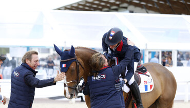 France still on top of Europe Division 1 after three legs