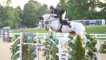 Eugenio Garza and Armani SL Z save the best for last in Hagyard Lexington Classic CSI3*