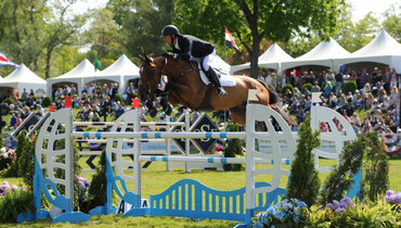 Andrew Ramsay claim Empire State Grand Prix CSI3* at Old Salem Farm Spring Horse Shows