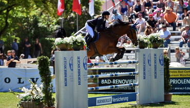 Annina Züger on top in the Grand Prix of München-Riem