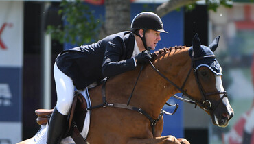Ward starts National Tournament with a win on HH Callas at Spruce Meadows