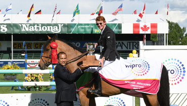 Coyle adds another win in the WIPRO U25 Winning Round at Spruce Meadows