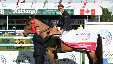 Coyle adds another win in the WIPRO U25 Winning Round at Spruce Meadows