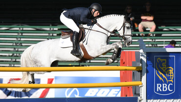 Chris Surbey brings home the RBC Capital Markets Cup at Spruce Meadows