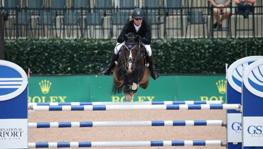 Shane Sweetnam and Cyklon 1083 race to win Tryon 1.45m Speed Stake CSI 4*