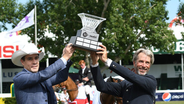 Richard Spooner makes it a hat trick and history in the CNOOC Nexen Cup Derby