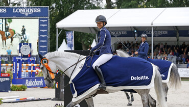 Malin Baryard-Johnsson wins the Deloitte Prijs in Rotterdam